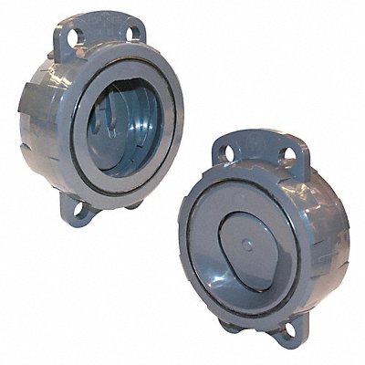 Wafer Check Valve CPVC 3 Flange