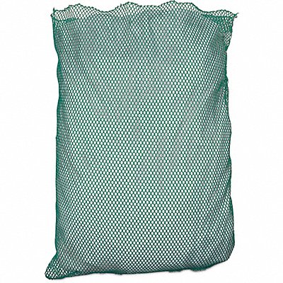 Mesh Laundry Bag Green Polyester PK12