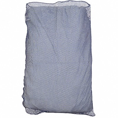 Mesh Laundry Bag Blue Polyester PK12