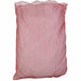 Mesh Laundry Bag Red Polyester PK12