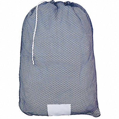 Mesh Laundry Bag Blue Spring Lock PK12