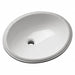 Zurn Lav Sink Oval 16-3/4inx14inx5in