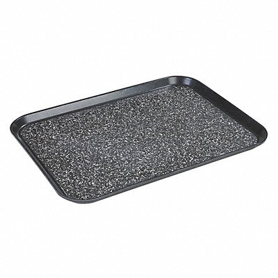 Non-Skid Tray 18 in L Black PK12