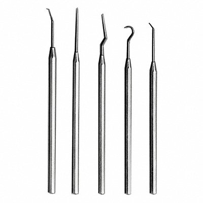 Pick And Hook Set Steel 5-9/16in.L 5 pcs