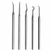 Pick And Hook Set Steel 5-9/16in.L 5 pcs