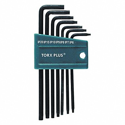 Torx Key Set L Shape 2 1/2 to 3 3/4 in