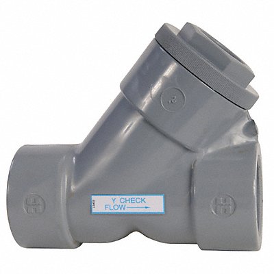 Y Check Valve PVC 3 Socket