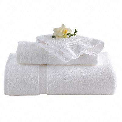 Wash Towel 13 x 13 In White PK48