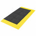 Antifatigue Mat Black YllwBrdr 2ft6 x5ft