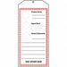 GHS Jumbo Tags Prod Name 8.5x3.875In PK5