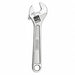 Adj. Wrench Steel Chrome 10 