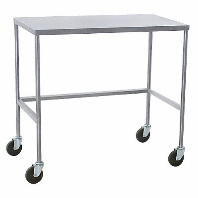 Mobile Instrument Table SS 20x16x34