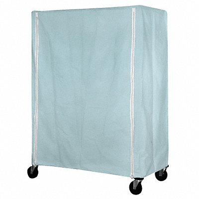 Cart Cover 36x18x54 Blue Nylon Zipper