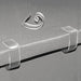 Table Cloth Clip 1 in L Clear PK100