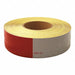 Reflective Tape Roll 2 in W Red/Silver