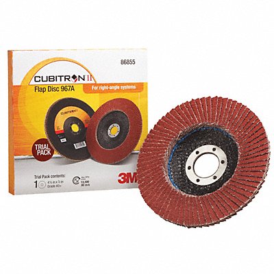 Flap Disc 4 1/2 in Dia 7/8 in Arbor