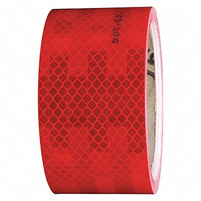 Reflective Tape Red 4 in W