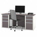 Executive Desk 20-13/16inD x 30-13/32inH