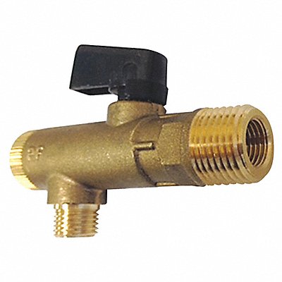 Filter Ball Valve 3/8in Drain Port