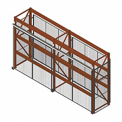 Enclosure Kit 42x96x96in Steel 10ga