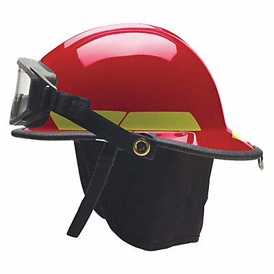 Fire Helmet Ultem(R) Red Fire Pro Goggle