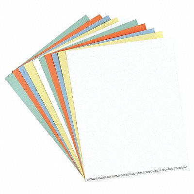 Data Cards Full Sheet White PK10