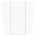 Magnetic Strips Pre-Cut 2in White PK25