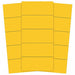 Magnetic Strips Pre-Cut 2in Yellow PK25