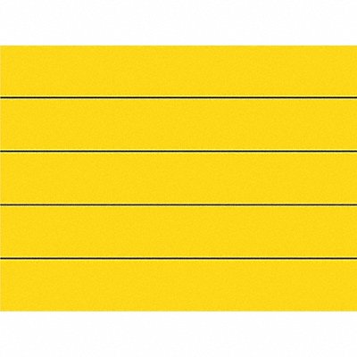 Magnetic Strips Pre-Cut 6in Yellow PK25