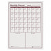 Magnetic Dry Erase Planner 16x12