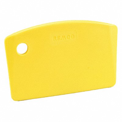 H1593 Bench Scraper 5.2 in L Yellow