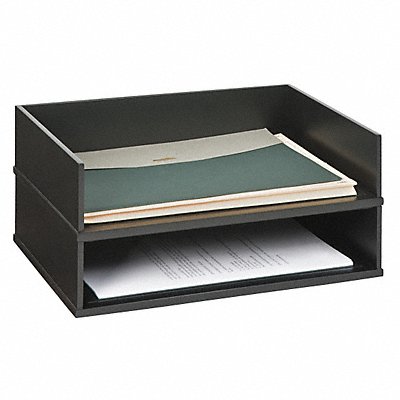 Stacking Letter Tray Black