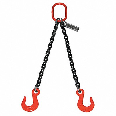 Chain Sling Dbl Leg 61100 lb 3/4In 20ft