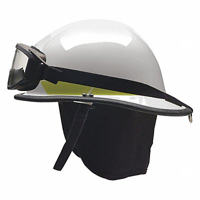 Fire Helmet Ultem(R) Shell White