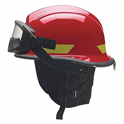 Fire Helmet Ultem(R) Shell Red