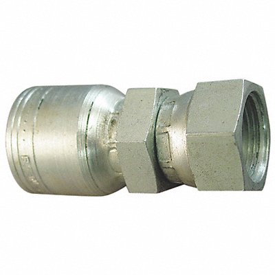 Crimp Fitting 1/4 I.D. M18-1.5 F Metric