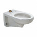 Toilet Bowl Elongated Wall Flush Valve