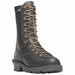 Boots 10 H Black Women 9-1/2 W Leather