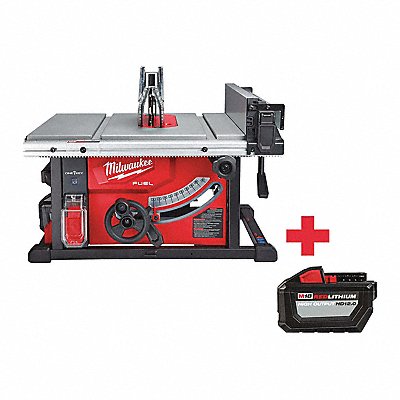 Cordless Table Saw Kit 6300 RPM 18.0VDC