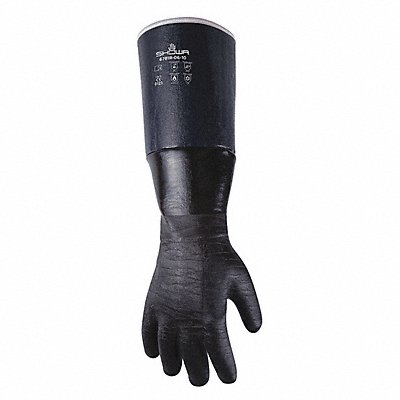 Insulated Glove Nitrile Black L PR