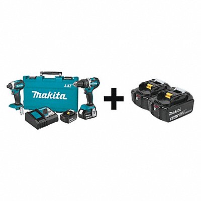 Cordless Combination Kit 2 Tools 18V DC