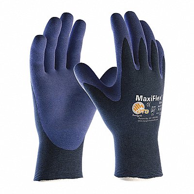 Glove Light Weight Blue Seamless XS PR