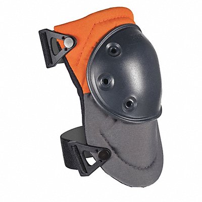 Knee Pads Hard Cap Gray/Orange PR