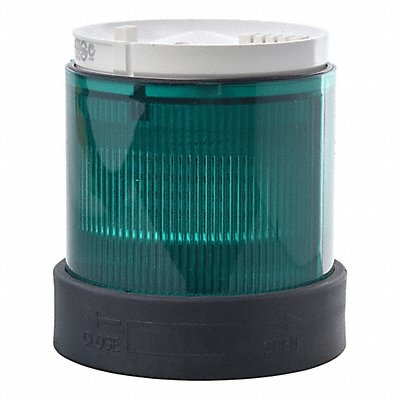 Tower Light Flashing 24to48VDC 70mm Grn