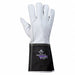 Leather Gloves White Back XL PR