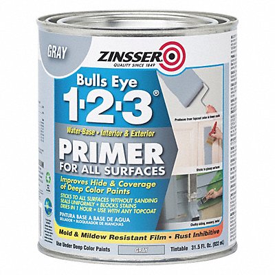 Primer Water 1 qt Gray Interior/Exterior