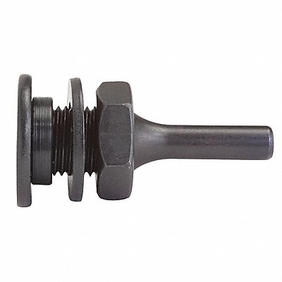 Flat Head Wheel Arbor 1/4 in Shank