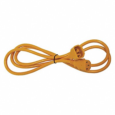 Extension Cord Plastic Yellow