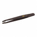 Tweezer Straight Flat Broad Plastic