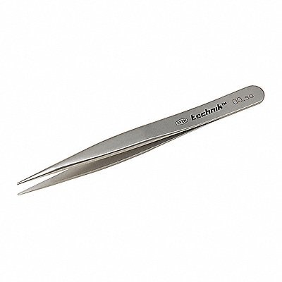 Tweezer Straight Thick Flat 4-3/4inL